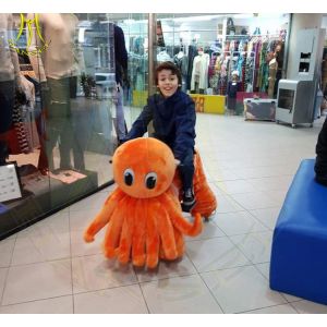 Quality Hansel amusement park games electric mountable plush motorized animal for sale