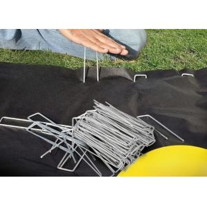 Galvanized Landscape Staples U Shaped Lawn Turf Nail