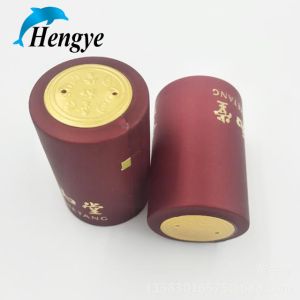 Customized Wine Bottle Shrink Caps Tin Wine Capsules Gravure Printing