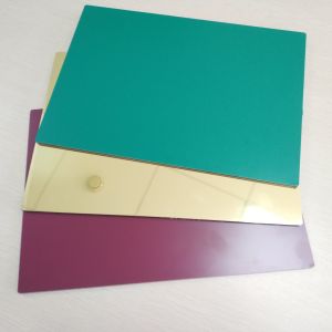 Signbond B1 Fireproof PVC Foamed Aluminum Composite Panel , Aluminum Foam Panels