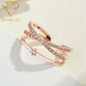 Silver Plating S925 Engagement Ring With Cubic Zirconia Diamond