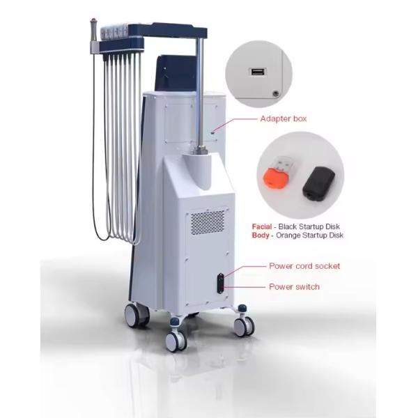 EMS RF 5MHz Eye Massager Body Shaping V Face EMS Skin Tightening Machine
