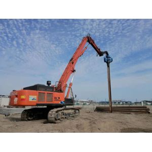 YAKAI Sheet Pile Hammer NM400 Excavator Sheet Pile Driver For Steel Plate