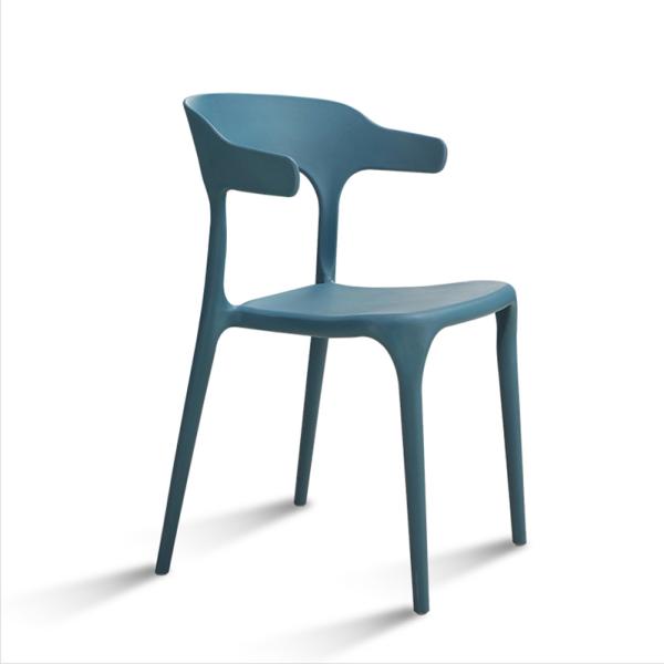 Ergonomic 18.5kgs 0.39CBM 60cm Modern Plastic Chairs