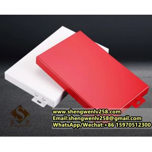 China Perforated Metal cladding architecture facades aluminum solid wall cladding on sale