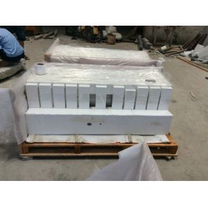 White Engineered Quartz Stone Countertops Solid Surface Thickness 2cm 3cm