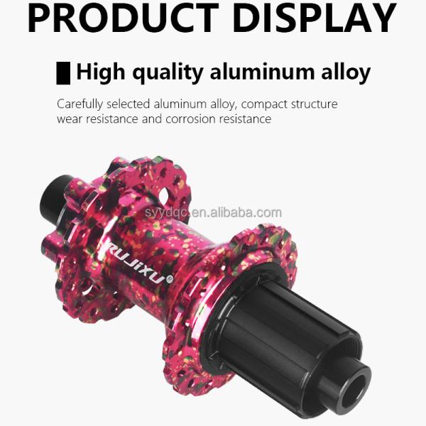 180 Rings Bicycle Hubs 32 Hole Mountain Bike Wheel Hub Steel Spoke Quick Release For Front Rear