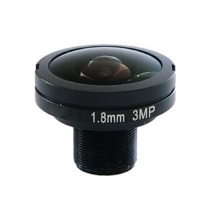 China 1/1.8 1.8mm 3Megapixel M12x0.5 mount 185degree Fisheye Lens for 1/1.8 1/2.7 1/3.6 sensors on sale