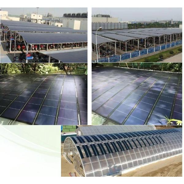 225W 300W Rollable CIGS Photovoltaic Flexible Solar Panels For Boat RV 0.33mm Thickness