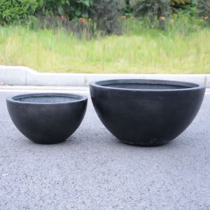 Fiber Clay Planters For Garden Durable And Modern Design