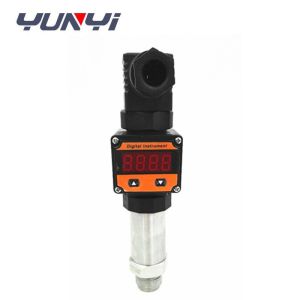 China LCD LED Display Oil Pressure Sensor Transmitter 0 ~ 100MPa on sale