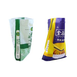 Tough BOPP Laminated PP Woven Bags With Window Environmental Friendly