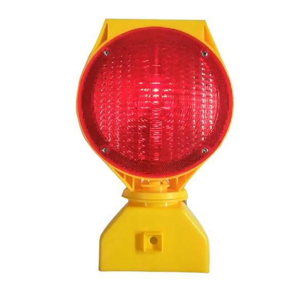 Buy RoHS Certified 1000MAH Construction Barricade Lights , Yellow Blinker Light at wholesale prices