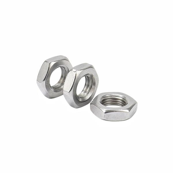 Buy 304 Stainless Steel External Hexagon Nut Metal Lock Nut  M14 M16 High Hardness at wholesale prices