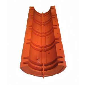 Polyurethane Submarine Cable Protection Duct 85 A Hardness Undersea Cable