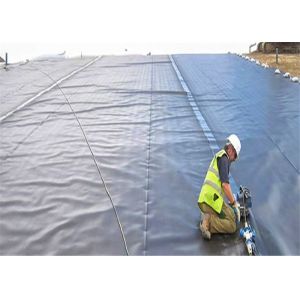 Waterproof Black 1.0mm HDPE Impermeable Membrane