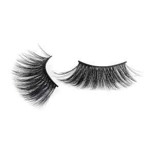 Synthetic Fiber Cotton Band Silk False Lashes Natural Black