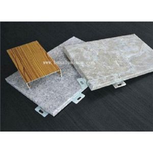 Aluminum decorative panel