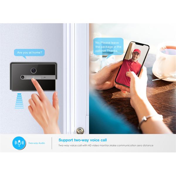 Unistone 2M Video doorbell with Dingdong with 10000mAh Battery(US-VD201)