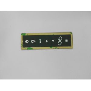 Multi Color Custom Graphic Panel With Full Key Emboss