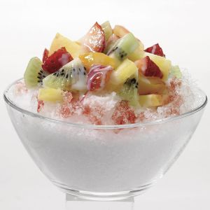 Commercial Semi-automatic Ice Shaver Machine with 2Kg/Min Output Capacity