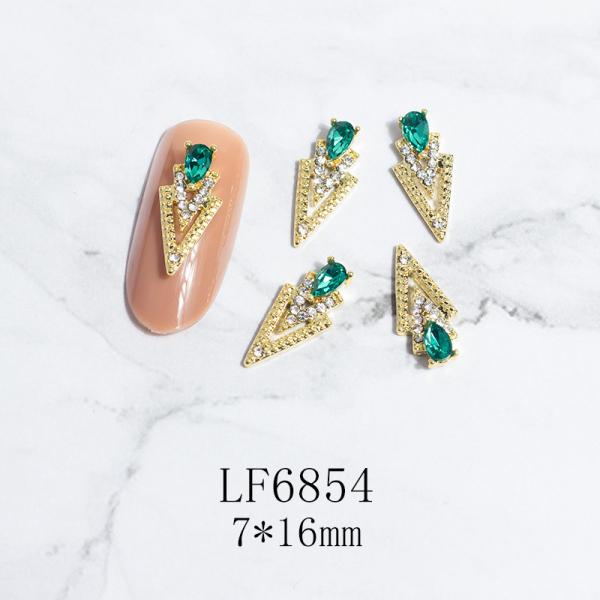 Multi Shapes Diamond Decorations Big Stones High Quality Shiny Crystal Nail Charms Flat back Rhinestones For Nail Art