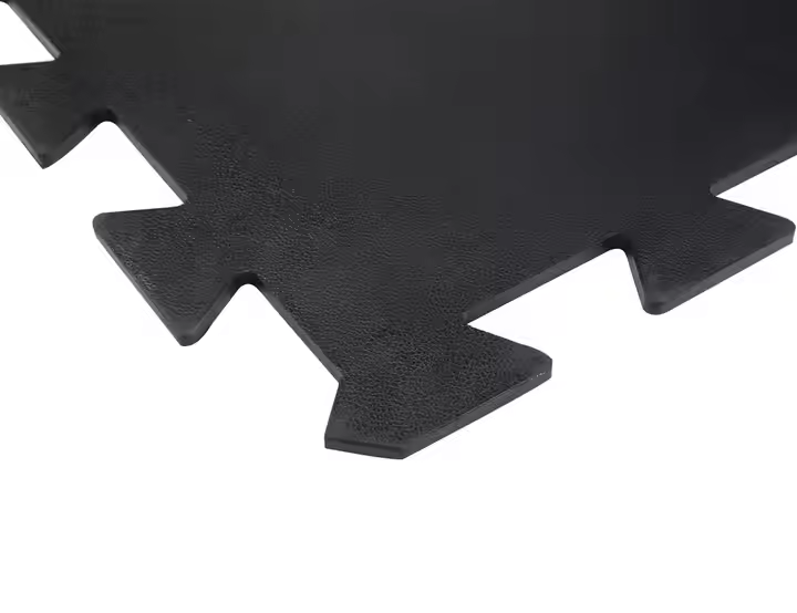 China Grid Gym Mat Interlocking Design Anti Fatigue Anti slip Resilient Gym Flooring on sale