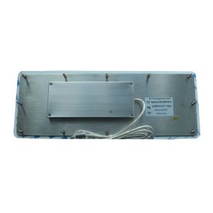Oil Proof Industrial Membrane Keyboard Panel Mounting With Touchpad IP67
