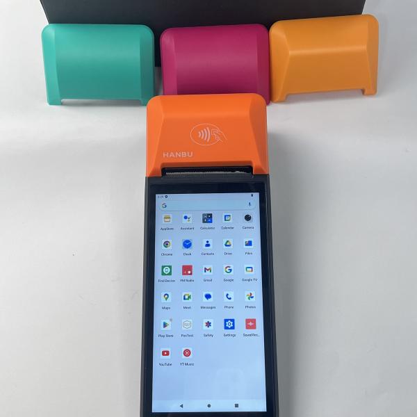 Buy Android Handheld POS Machine HD Touchscreen POS Terminal 64GB at wholesale prices