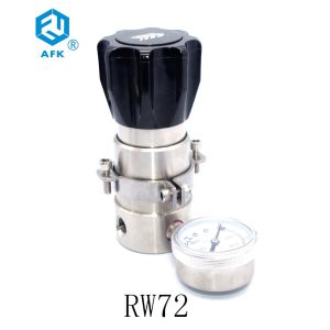 Stainless Steel Back Pressure Control Valve Working Temp -40° F ~+165° F For