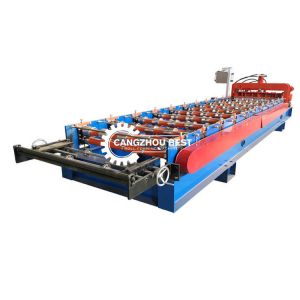 PPGI GI Roof Tile Roll Forming Machine