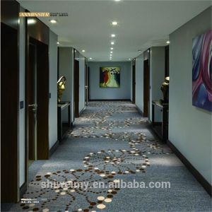 China factory printed Axminster material Hallway carpet for hotel