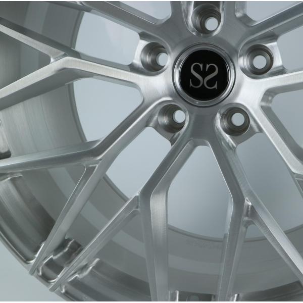 21 inch customized size brushed replica polished 1 piece forged wheel rims