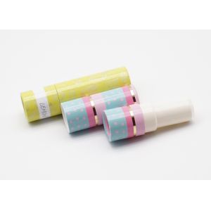 Lemon Color Reusable Lipstick Tube Container Eco Friendly
