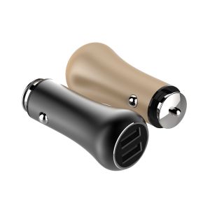 6A Dual USB CAR CHARGER QC3.0 Universal Compatible HOCO 36W Dual USB Car Fast