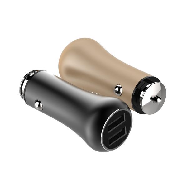 6A Dual USB CAR CHARGER QC3.0 Universal Compatible HOCO 36W Dual USB Car Fast