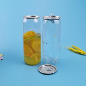 OEM 202# 500ml Easy Open Plasitc Beverage Cans