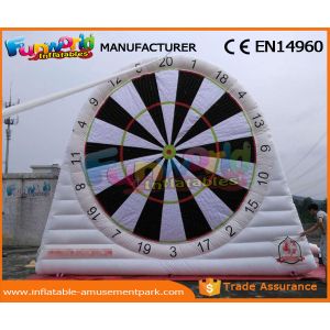 Popular PVC Inflatable Football Soccer Dart Board Inflatable Foot Darts Rentals