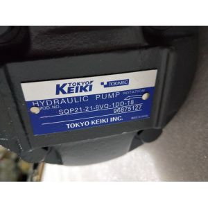 Fixed Displacement Industrial Hydraulic Pump Dual Vane Pump Low Noise