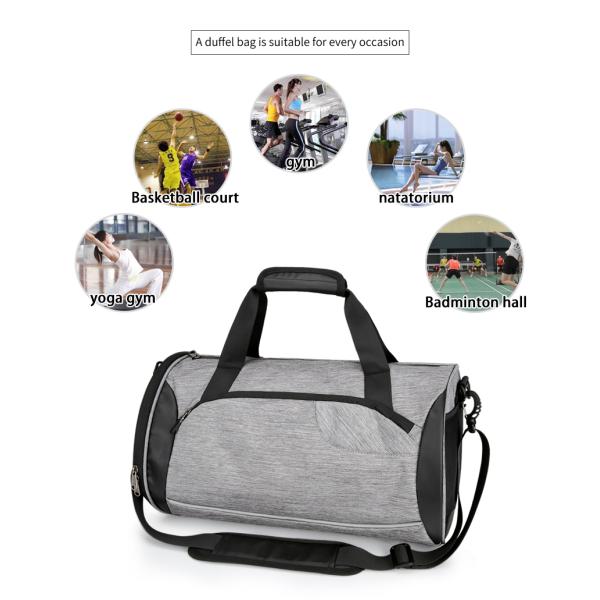 Animal Prints Travel Duffle Bag Sports Fitness Duffel Bag Multi Compartment