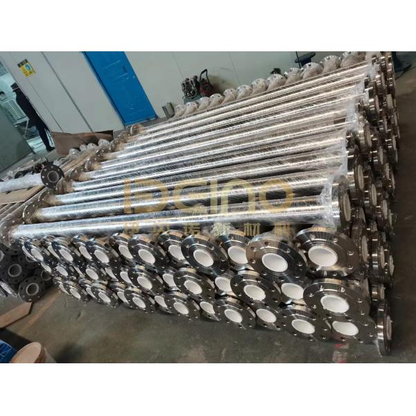 Metal Wear Resistant Ceramic Pipe Customizable In Mining Industry