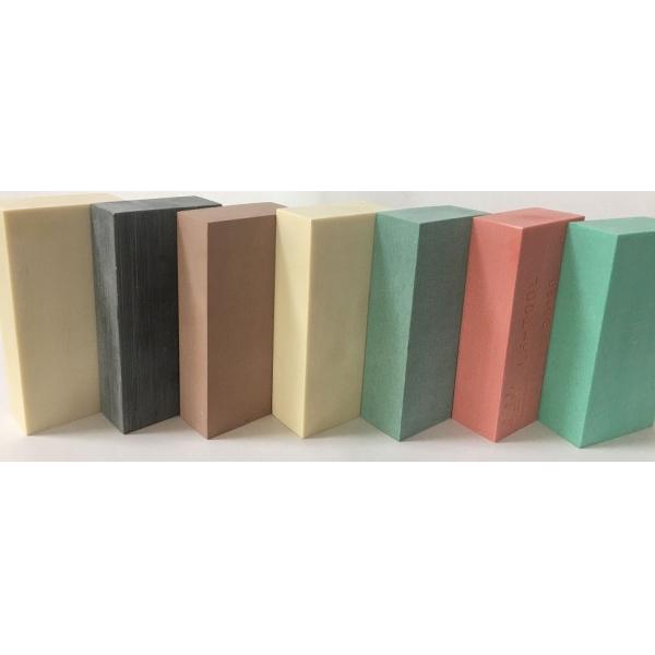 Olive 1.40g/Cm3 Polyurethane Tooling Board For Machining Concave Convex Model