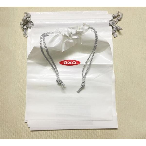 Buy Biodegradable Environment Friendly Hotel Packaging Clothes For Laundry Plastic Bag Customized Poly Plastic Drawstring Cu at wholesale prices
