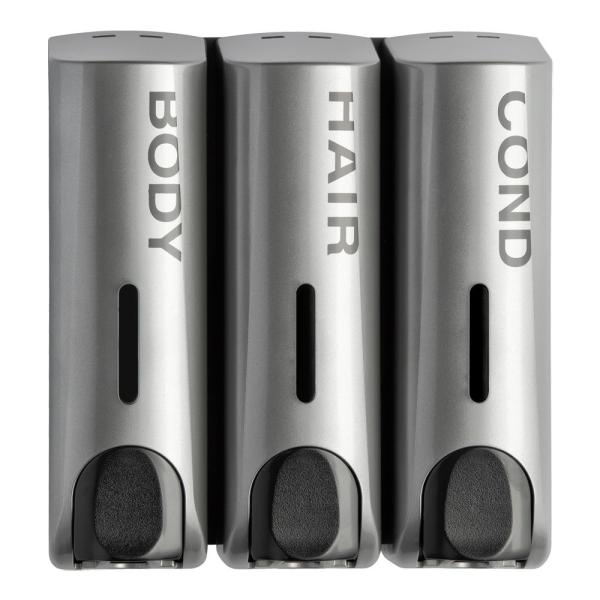 Buy 3 x 350ml Manual Triple Application Liquid Soap Dispenser at wholesale prices