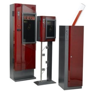 Prepaid Card Wiegand Intelligent Car Parking System Management for Park RS485 Win2000