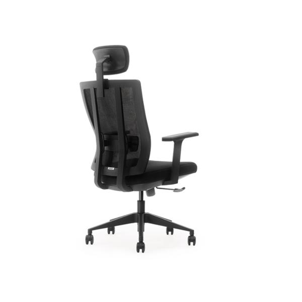 Red / Black Ergonomic Office Chair With Arms For Call Center 10 Years Warranty