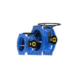 Water Management Double Eccentric Butterfly Valve With EPDM Seat Material