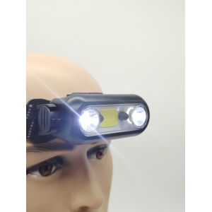 High-Brightness Durable Mining Headlamp, IPX4, 16H Battery for Night Work