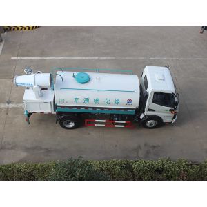 Smallest Cheapest Price 4 m³ JAC Water Truck 110hp YUNNEI Engine for Greening,