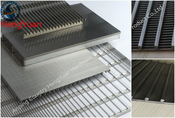 Stainless Steel 316L Slot 0.02mm Wedge Wire Screen Panels